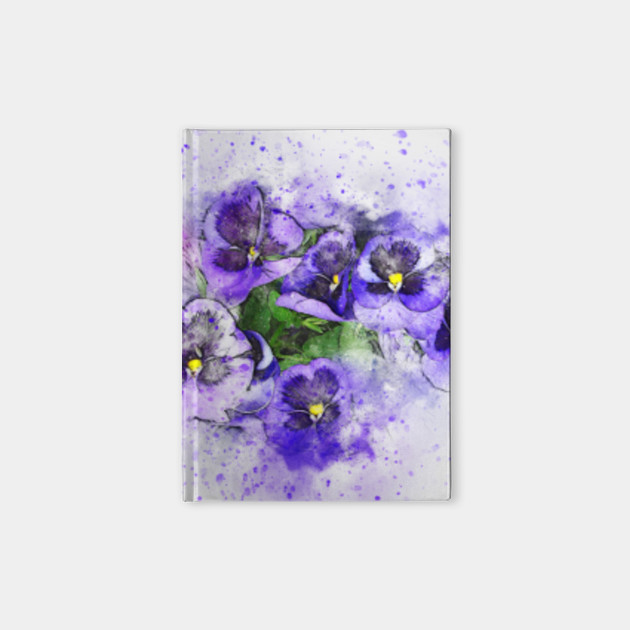 Beautiful Flowers Bouquet Flowers Painting Notebook Teepublic
