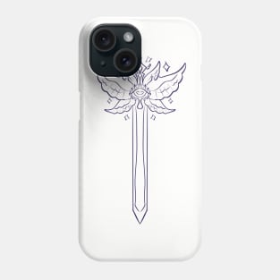 Biblically Accurate sword Phone Case