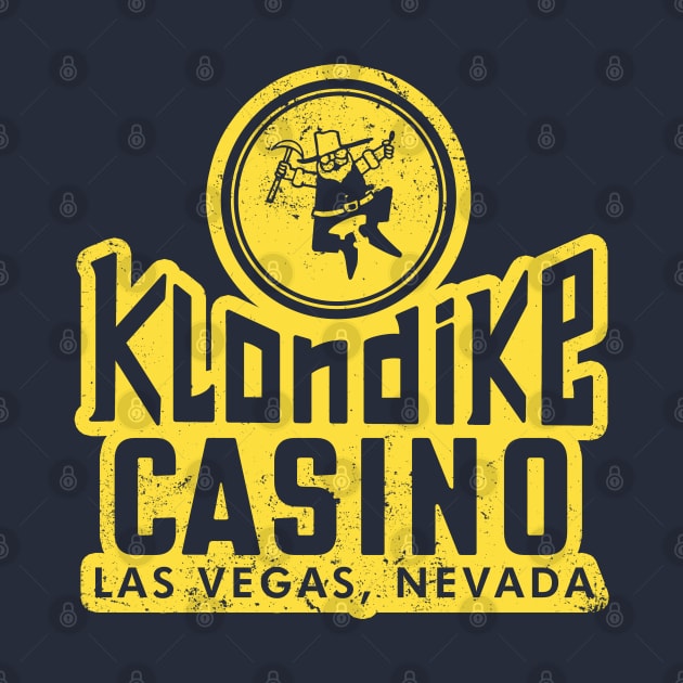 Retro Vintage Klondike Casino and Motel Las Vegas by StudioPM71