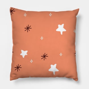 Peach Galaxy Pillow