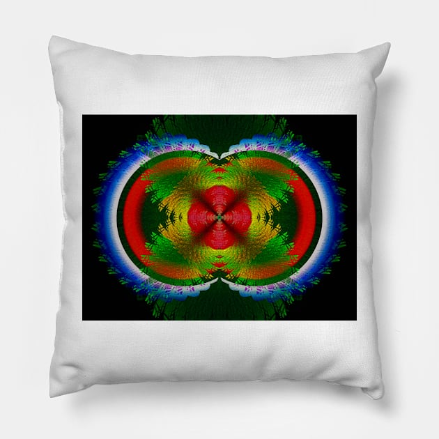 A Flowerful Impression Pillow by barrowda