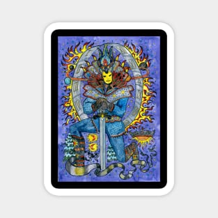 Magic King. Magician series design. Magnet