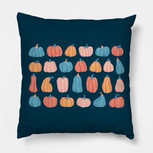 cozy autumn vibes pumpkins Pillow