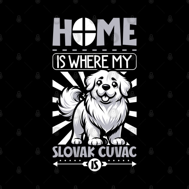 Home is with my Slovak Cuvac by Modern Medieval Design