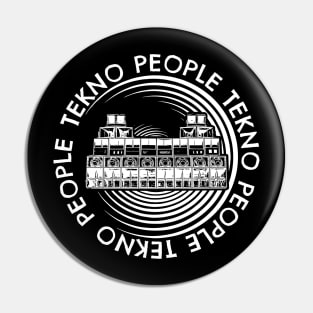 TEKNO PEOPLE - Soundsystem Pin