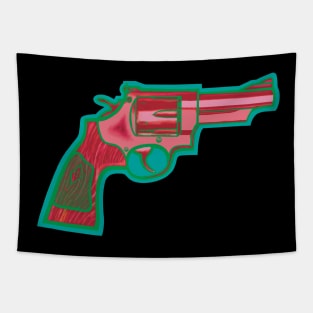 .44 Magnum Revolver Tapestry