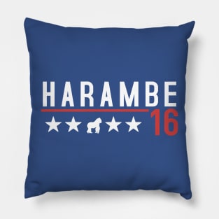 Harambe for President 2016 Pillow