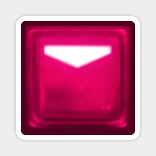 Beat Saber - Custom Colors - Red Ruby - Block Cube Magnet