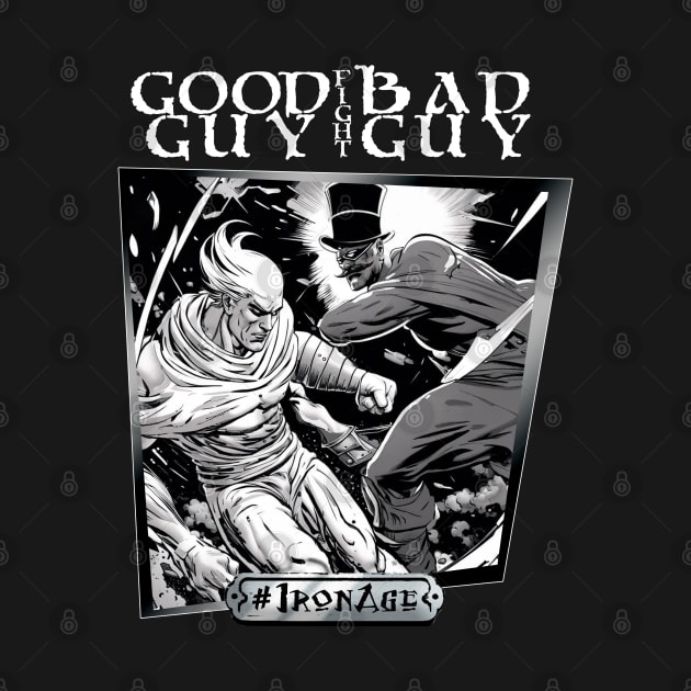 Good Guy Fight Bad Guy - Dark by Waag Books