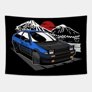 blue  ae86 hachiroku Tapestry