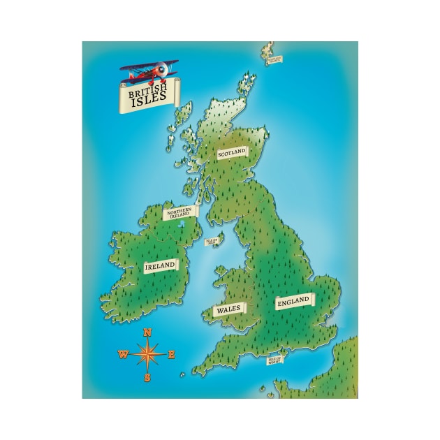 Map of the British Isles by nickemporium1