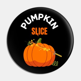 pumpkin slice for halloween Pin