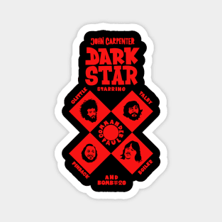 Dark Star Retro Tribute T-Shirt: Journey to the Depths of Cult Cinema Magnet