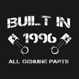 Built in 1996 Car fanatics 24th Birthday Gift idea T-Shirt