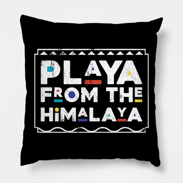 Playa From The Himalaya Martin TV Show Pillow by TheMerchHaven