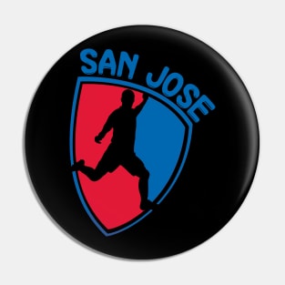 San Jose Soccer Pin