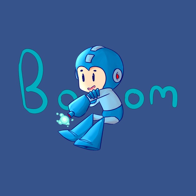 Megaman Boom! by pretzelsnake