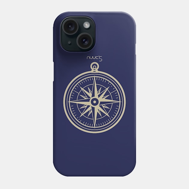 Marine nautical boat compass Phone Case by jjmpubli