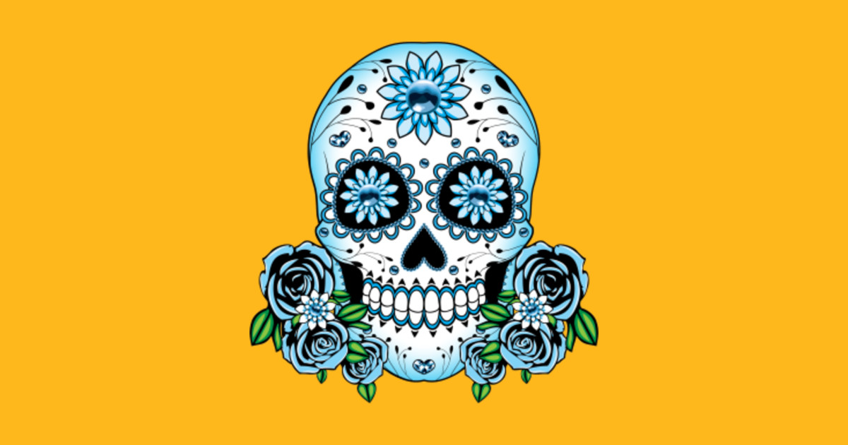 Skull Pop Art - Skull Head - Sticker | TeePublic