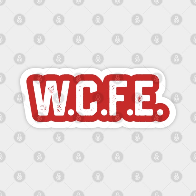 WCFE Magnet by Litehouse Tees