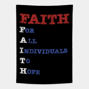 FAITH For All Individuals To Hope Tapestry