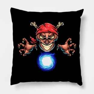 Hypnotic man Pillow