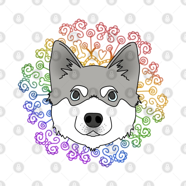 Klee Kai Zen by Anna.Moore.Art