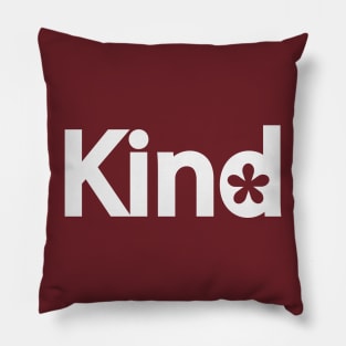 Kind being kind artistic design Pillow