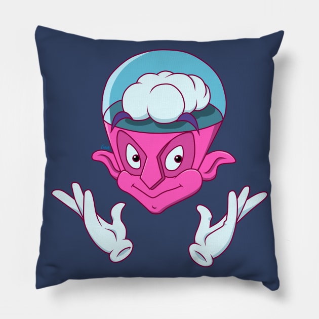 Mega Brain Pillow by corzamoon