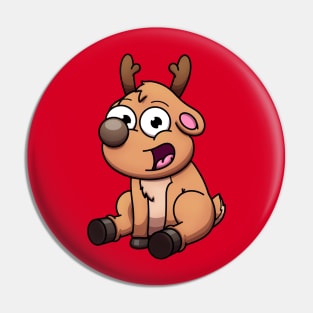 Cute Baby Reindeer Pin