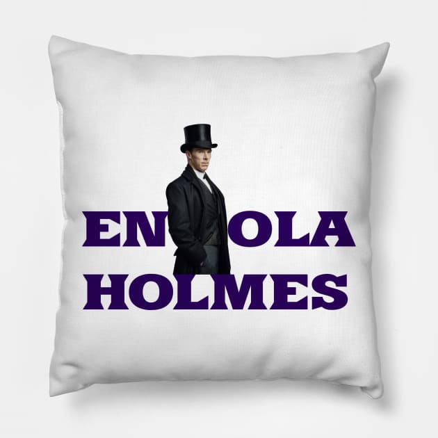 enola holmes Pillow by Prossori