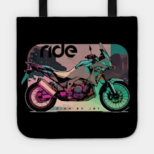 Ride africa twin adventure sports cyber Tote