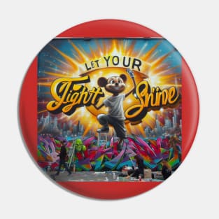 Let your light shine Pin