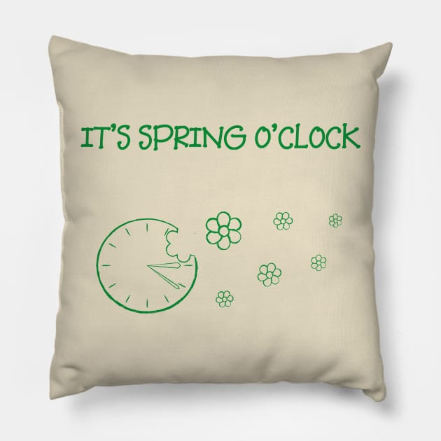 Spring time Pillow by CharlieDF