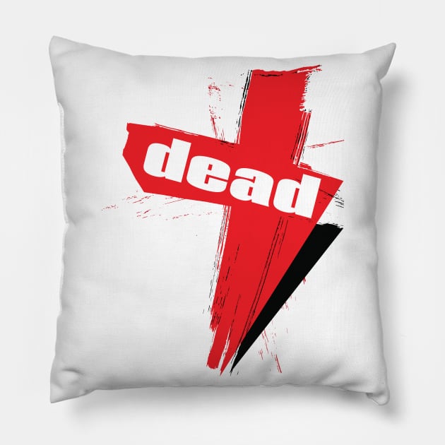 Dead Words Millennials Use Pillow by ProjectX23Red