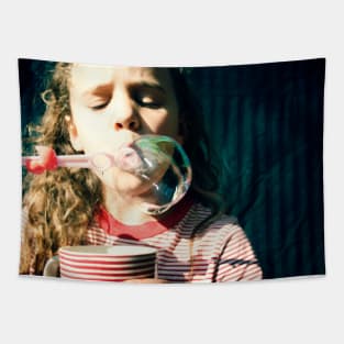 Bubble 'n Stripes Tapestry