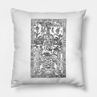 K'inich Janaab Pakal I - Mayan 'Astranaut' Pillow