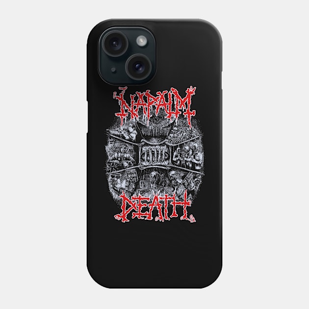 Napalm Death new 6 Phone Case by Vidi MusiCartoon