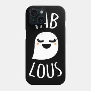 Fa-boo-lous Ghost Phone Case