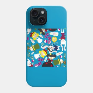 Alice and the gang Phone Case