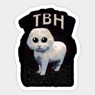 TBH creature with bracelet Sticker for Sale by imperceiveable