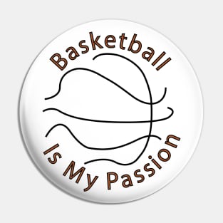 Basketball is my passion Pin