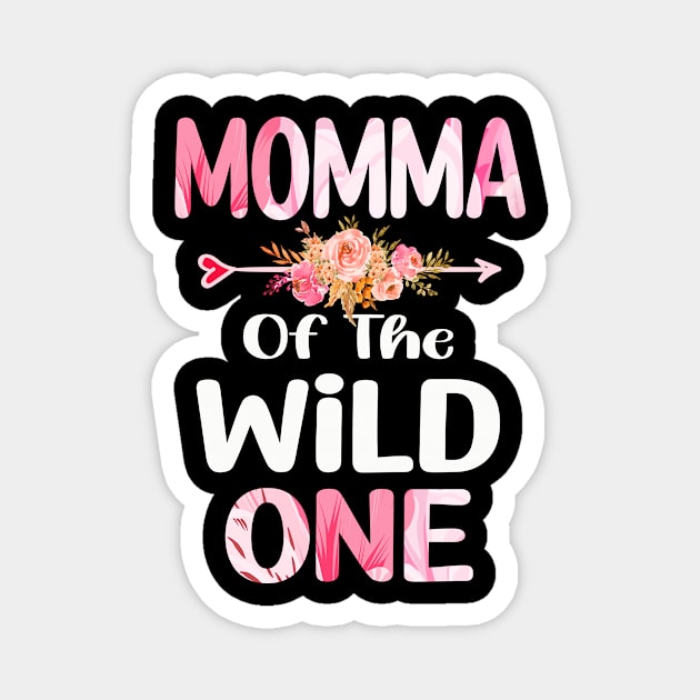 momma of the wild one momma Magnet by Bagshaw Gravity