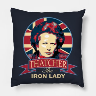 Margaret Thatcher The Iron Lady Pillow