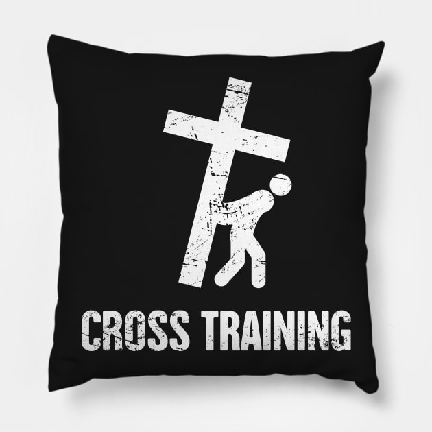 Cross Training – Christian Workout Pillow by MeatMan