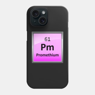 Promethium Periodic Table Element Symbol Phone Case