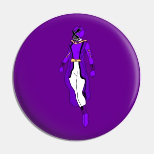 Ancient Warrior Purple Pin