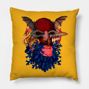 Monster  by Laprisamata Pillow