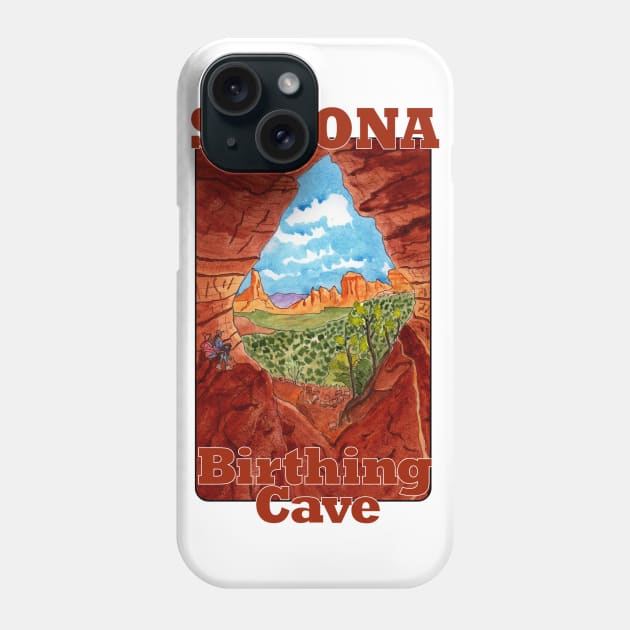 Birthing Cave, Sedona Phone Case by MMcBuck