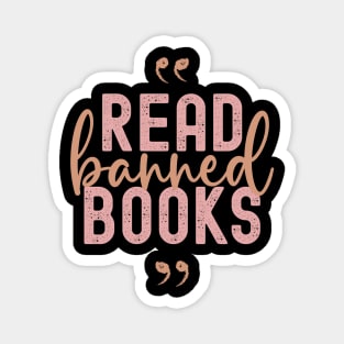 Read banned books Magnet